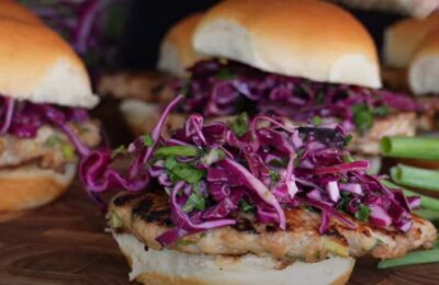 Savor the Exotic Flavors of an Asian Chicken Burger